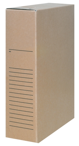 Archive box A4 23x32x spine 8cm acid free cardboard 650g