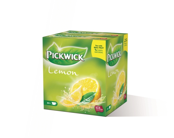 Pickwick tea bags lemon - box of 80