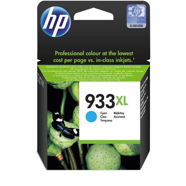 HP CN054AE inktcartridge nr.933XL blauw high capacity [825 pag]