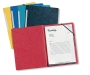 Lyreco folder without flap cardboard 390g red - pack of 10