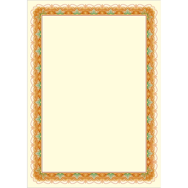 PK25 DECORATED PAPER 170G A4 GOLD