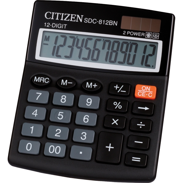 CITIZEN SDC-812B II DESKTOP CALC