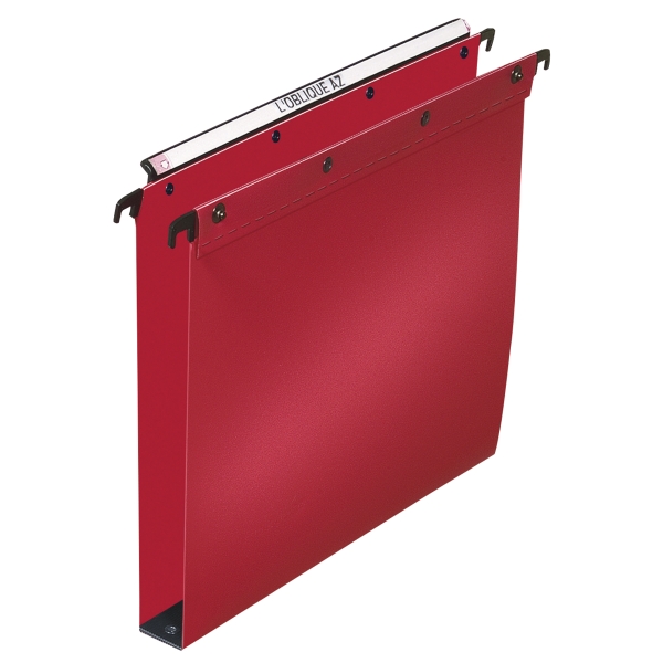 Elba Ultimate Polypropylene Suspension Files A4 30Mm Red - Pack Of 10