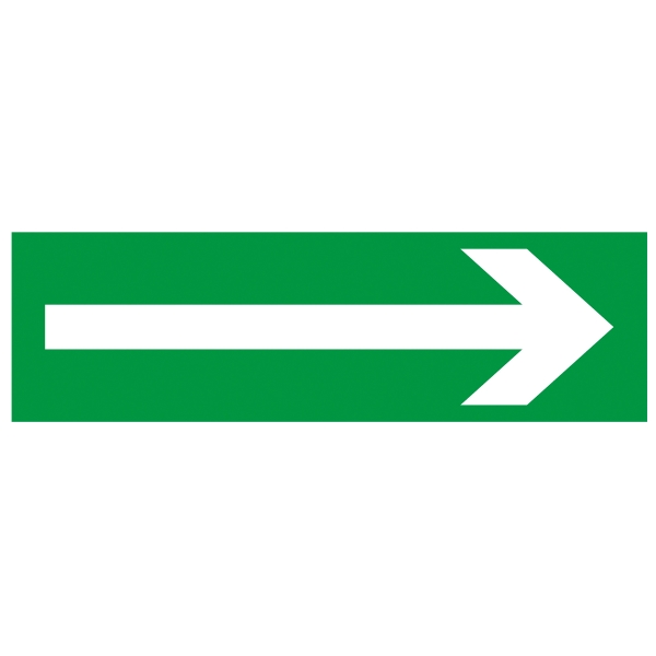 EVACUATION DIRECTION LEFT SIGN