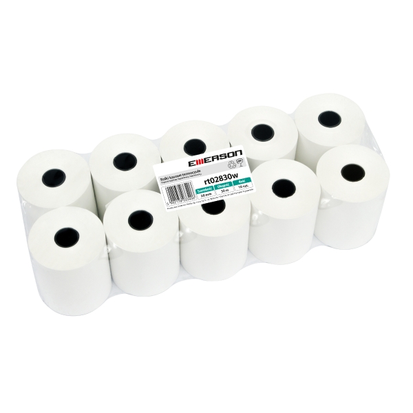 PK10 EMERSON THERMAL ROLL 28MMX30M