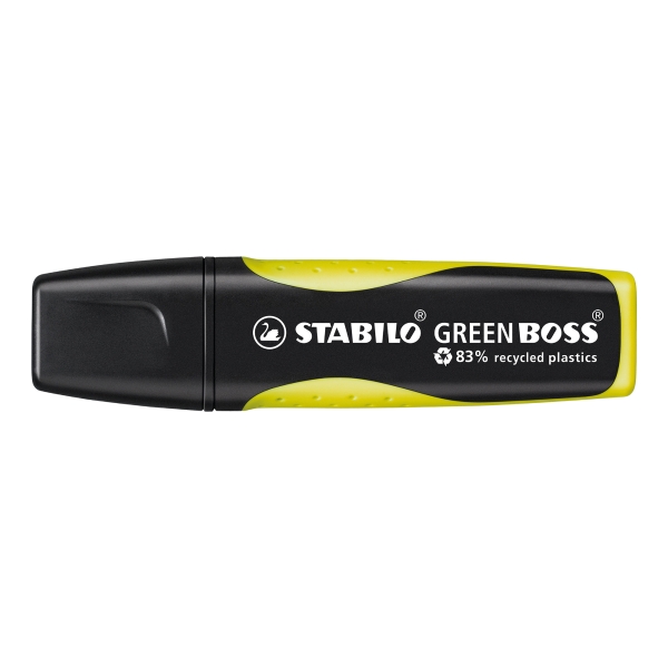 STABILO GREEN BOSS H/LIGHTER YELLOW