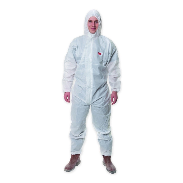 3M 4515 DISP PROTECTIVE COVERALL XXL WH