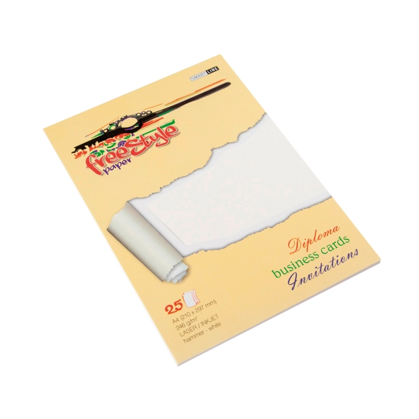 CARDBOARD PAPER A4 LINEN 246G CREAM