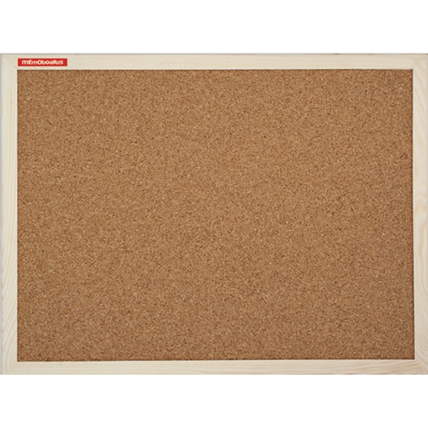 MEMOBOARDS WOOD CORK BOARD 30 X 40 CM