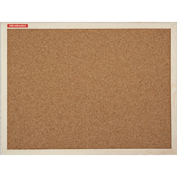 MEMOBOARDS WOOD CORK BOARD 60 X 45 CM