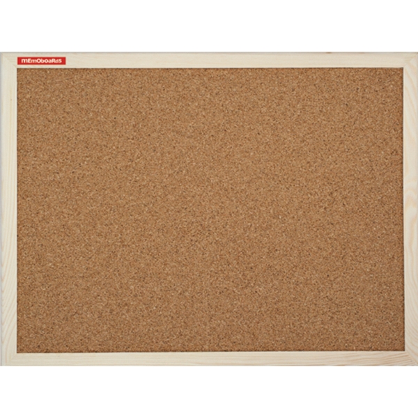 MEMOBOARDS WOOD CORK BOARD 120 X 60 CM