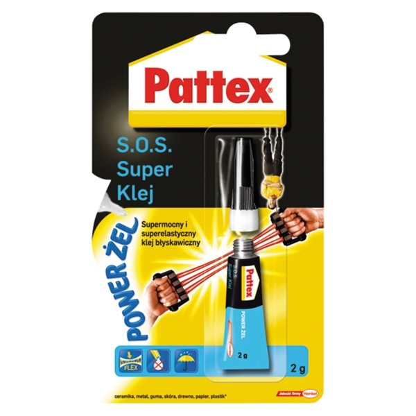 PATTEX S.O.S SUPER POWER GEL GLUE 2G