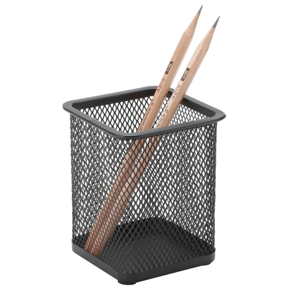 Q-CONNECT KF15106 PEN POT METAL BLACK