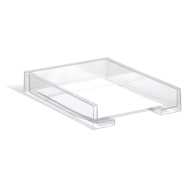 DURABLE 7726 CUBO LETTER TRAY TRANSP