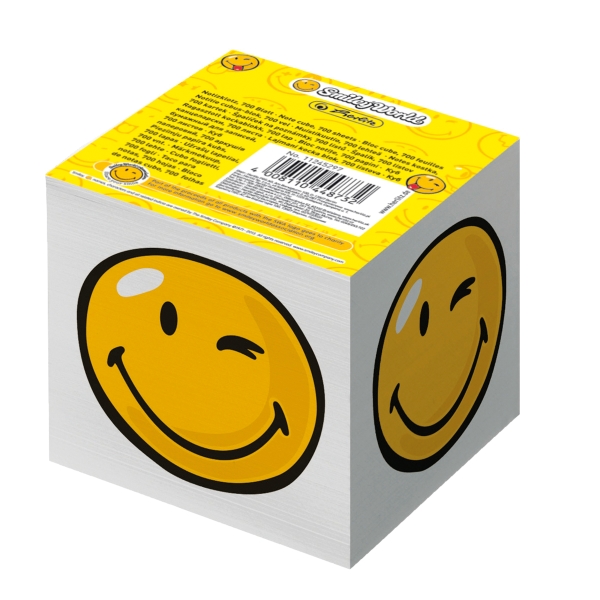 Kostka papierowa HERLITZ, Smiley World