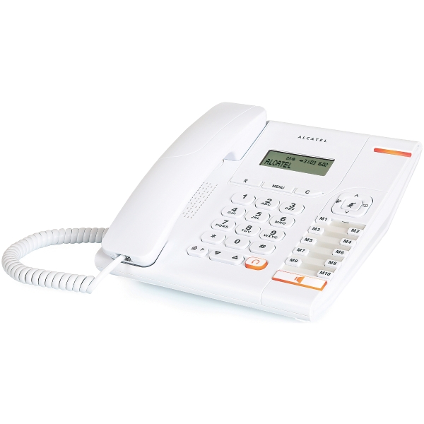 ALCATEL TEMPORIS 580 ANALOG PHONE WHITE