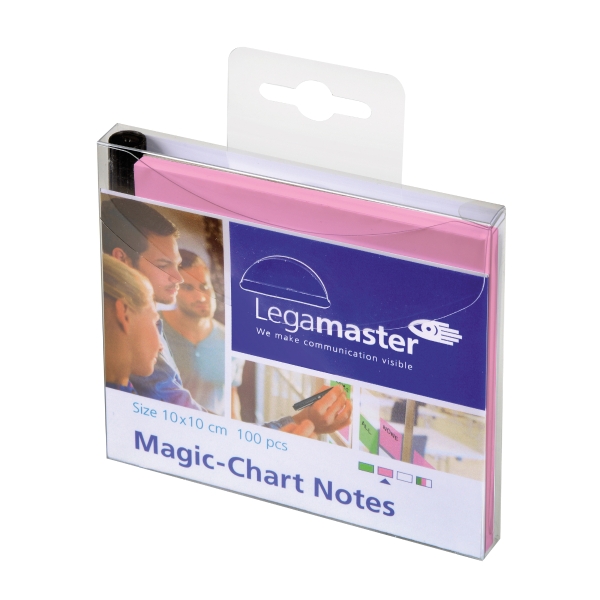 BX100 LEGAMASTER MAGIC NOTES 10X10CM PK