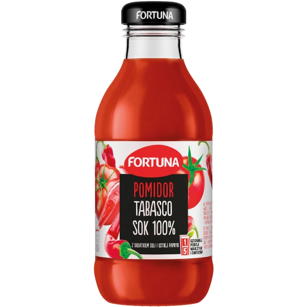 PK15 FORTUNA  TOMATO&TABASCO JUICE 0,3 L