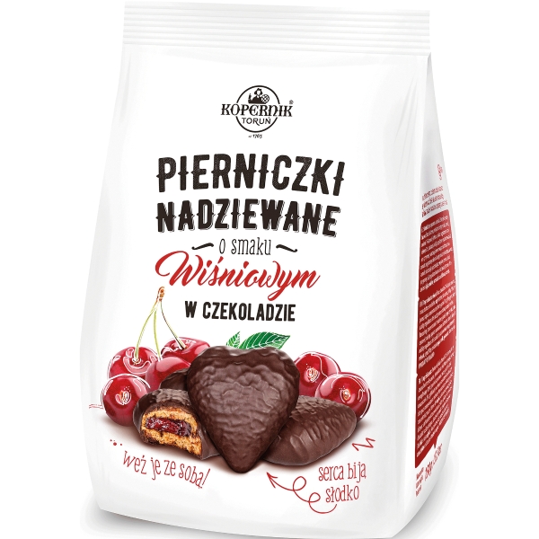 Pierniki nadziewane KOPERNIK, wiśniowe, 150 g