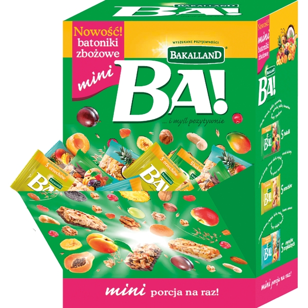 BAKALLAND  BA! MINI BARS 1,5KG