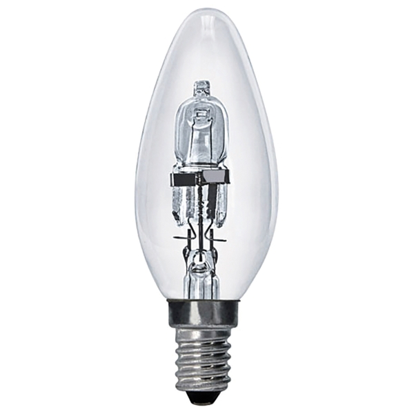 ANS HALOGEN BULB CANDLE E14 28W