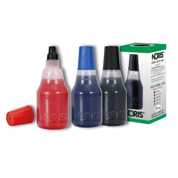 NORIS 110S INK OILFREE 25ML RED