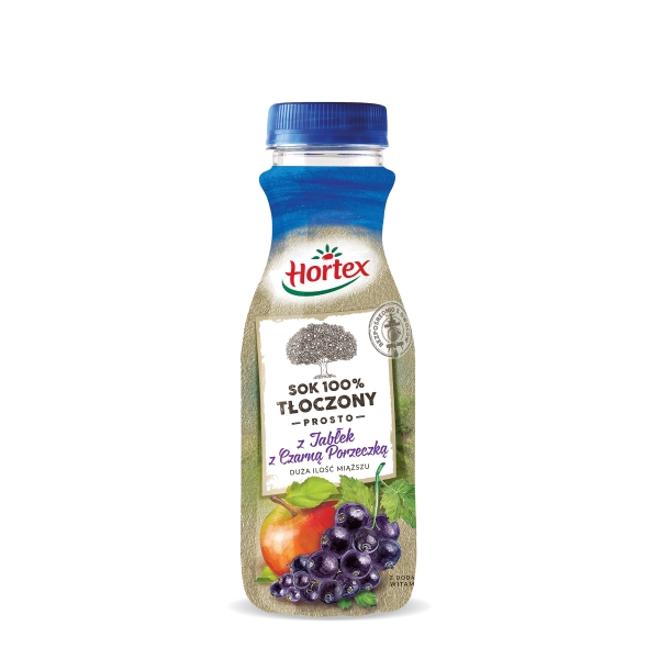 PK6 HORTEX APPLE-BLACKCURRANT JUICE 0.3L