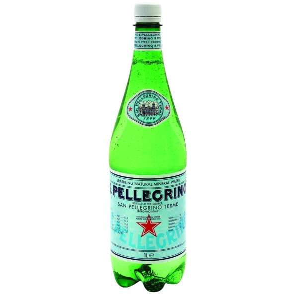 San Pellegrino Sparkling Water 1 Litre - Pack of 6