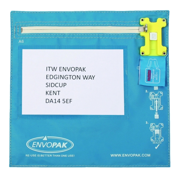 Envopak Reusable Security Pouch A6