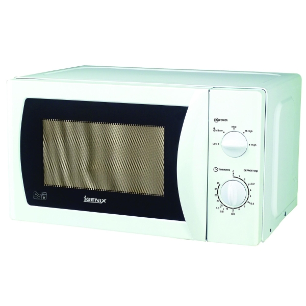 Igenix 20 Litre 700W Manual Microwave White