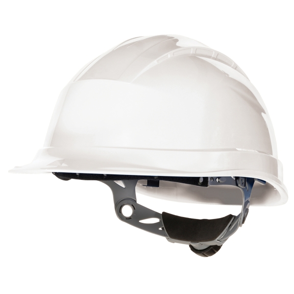 Deltaplus Quartz III Safety Helmet White