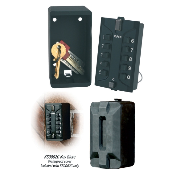 Phoenix KS0003C Key Store Safe With Weatherproof Cover & Combination Lock