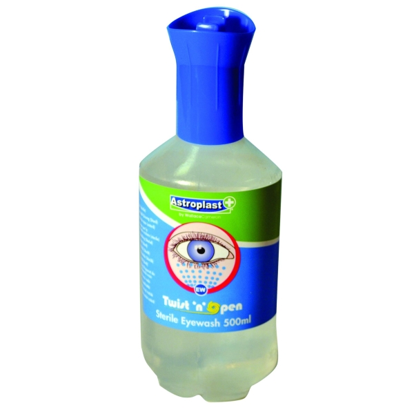 WC Twist N Open Eyewash Bottle 500ml (Pack of 3)