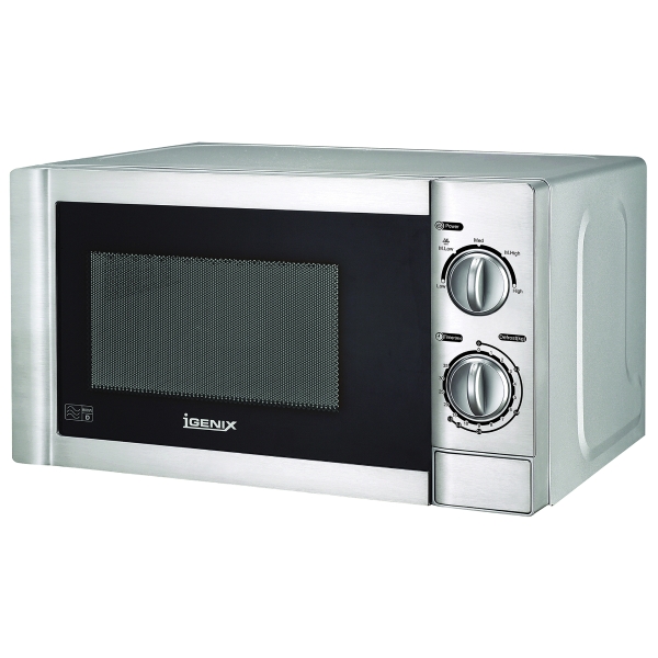 Microwave 20 Litre 800W Manual Stainless Steel