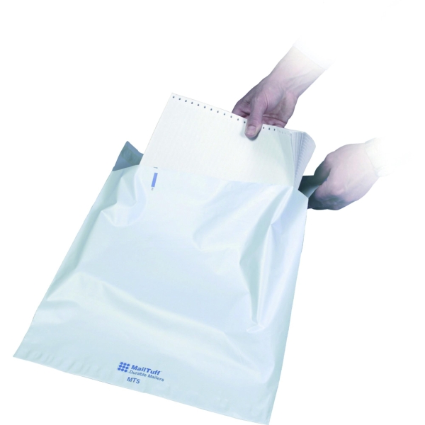 MailTuff Opaque Mailer Bags MT4 295 X 415mm  - Box of 100