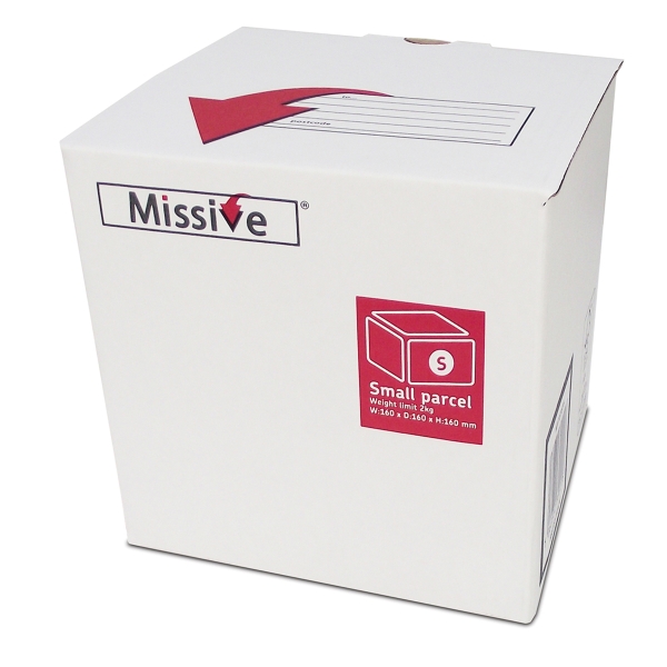 Missive Value Small Parcel Postal Box  Shoe/Ankle Boot Box Size 350X250X160mm -