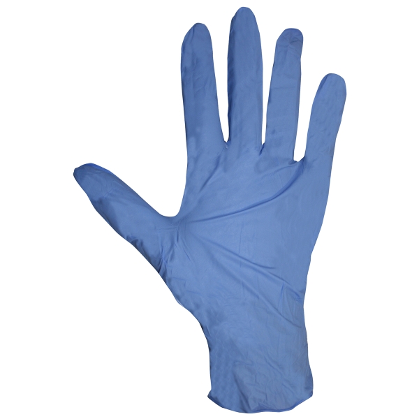 Unicare UCNI1205 Nitrile PowderFree Disposable Glove XL Blue (Box of 200)