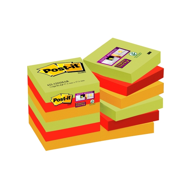 Post-It Super Sticky Notes 47.6X47.6