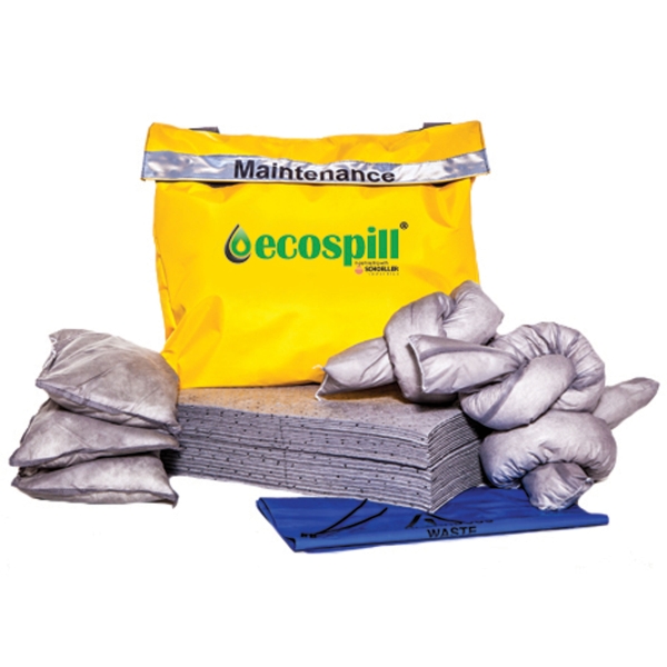 Ecospill M1280050 Premier Maintenance Vinyl Holdall Spill Kit 50L