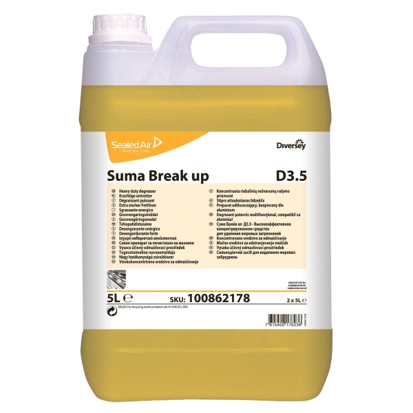 Suma D3.5 Break Up Liquid Degreaser Concentrated 5 Litre