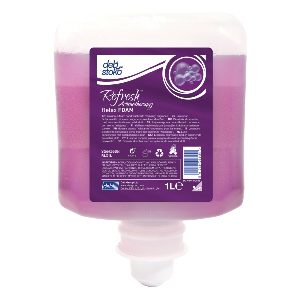 Refresh Relax Foam Soap 1 Litre Cartridge