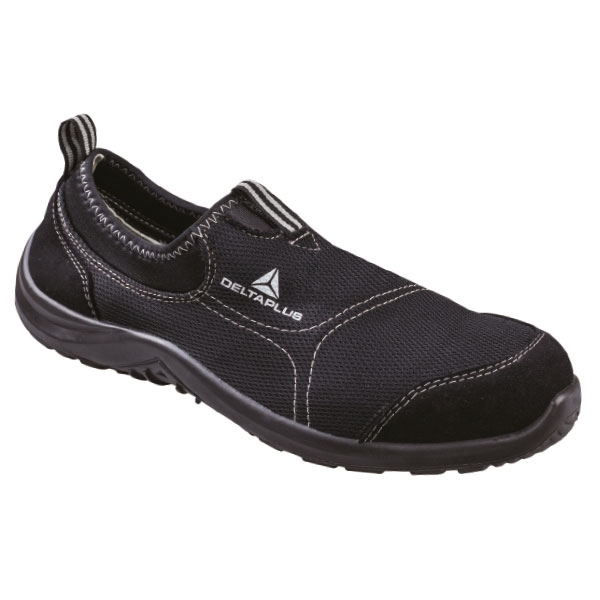 Delta Plus Miami Slip On Black Safety Shoe Size 5 - S1P SRC