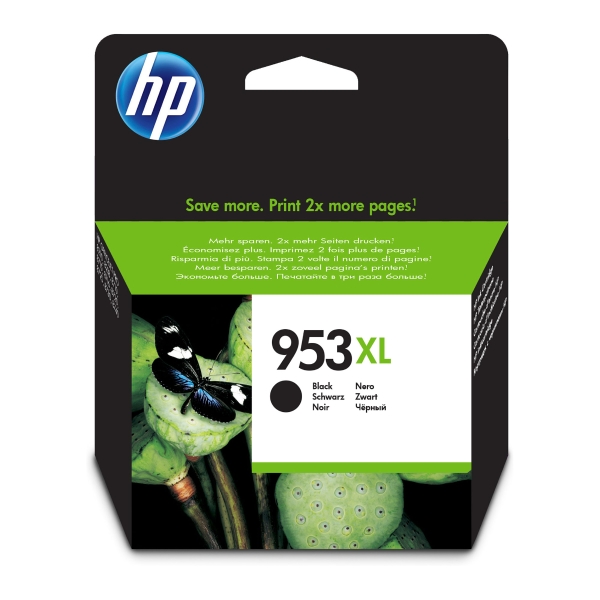 HP 953XL High Yield Black Original Ink Cartridge (L0S70AE)