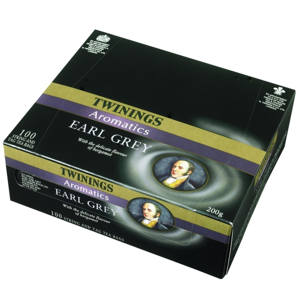 Twining's Earl Grey Tea Bags - Box of 100