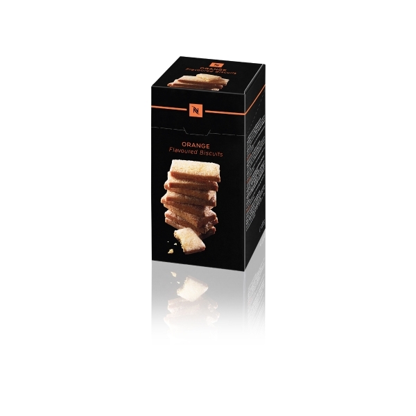 Nespresso Orange Flavoured Biscuits - Pack of 15 pieces