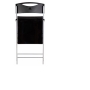 Alba Smile Black Folding Chair - Pack of 2