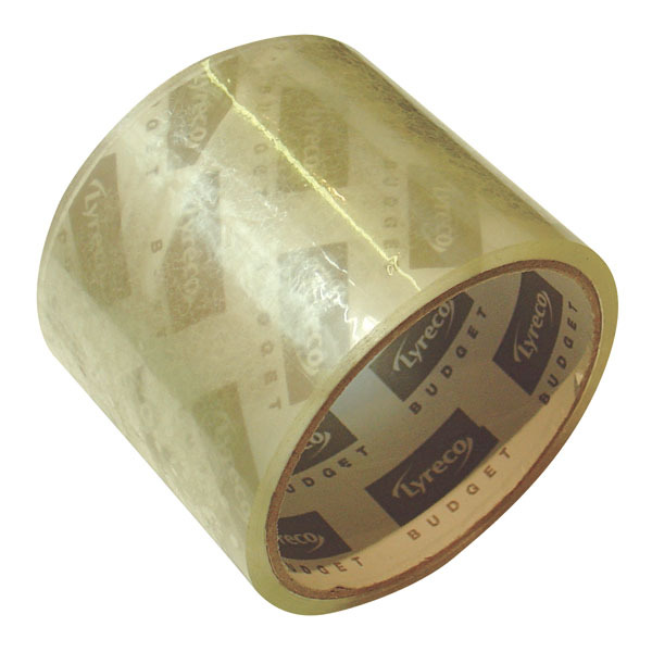 LYRECO BUDGET OPP CLEAR TAPE 72MMX25YDS