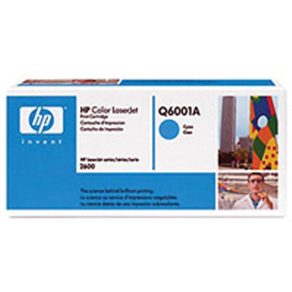 HP 124A LASER TONER CARTRIDGE Q6001A CYAN