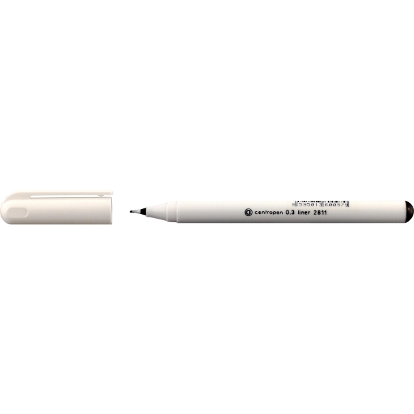 Liner Centropen 2811, 0,3 mm, černý