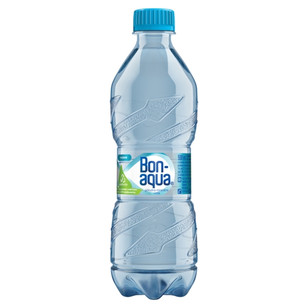 Pramenitá voda Bonaqua nesycená 0,5 l, 12 kusů